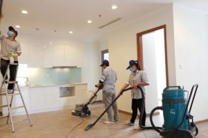 Vệ sinh khu chung cư tại Phan Thiết